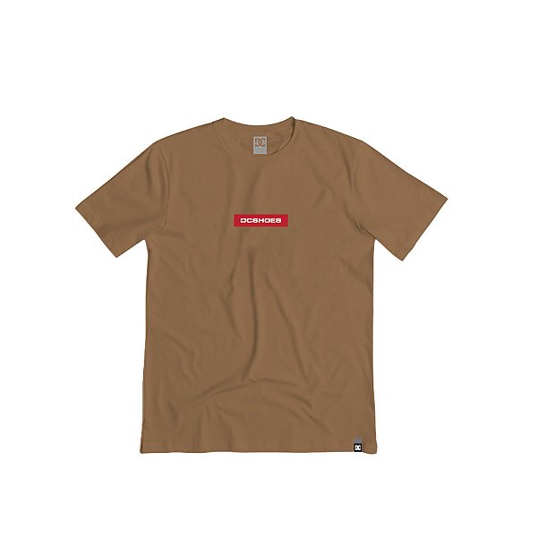 Camiseta Dc Shoes Tape DCSHOE - Marrom
