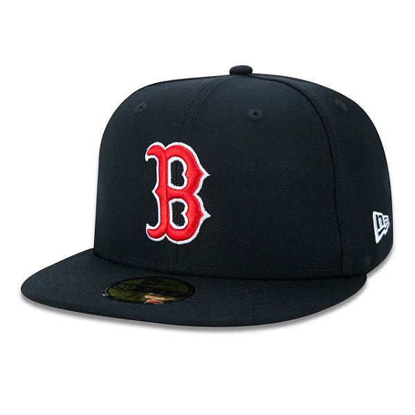 Boné New Era 59FIFTY Aba Reta MLB Boston Red Sox 7 3/8