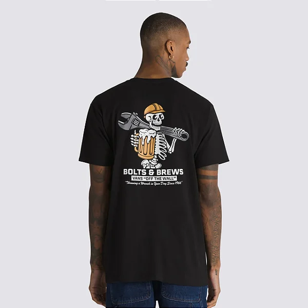 Camiseta Vans Especial Wrenched SS Black - Exclusiva