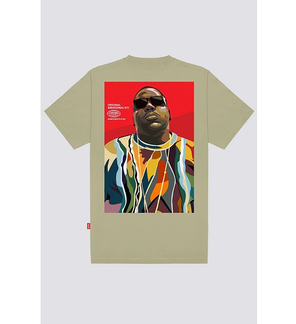 Camiseta Chronic 4081 The Notorious - Kaki