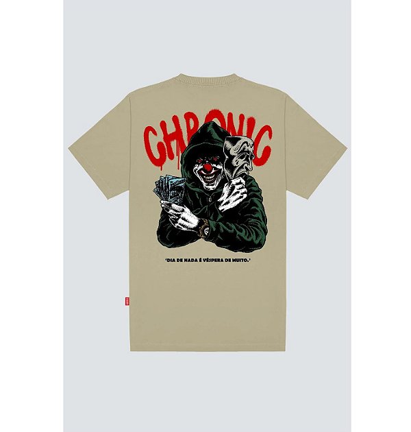Camiseta Chronic 4113 Joker - Kaki