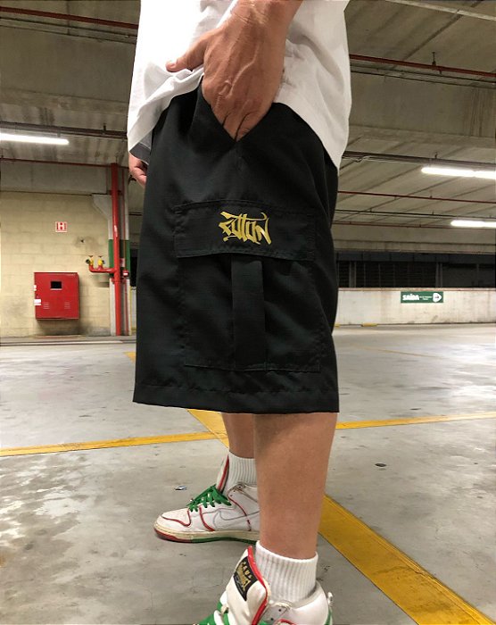 Bermuda Foton Ripstop Cargo - Blackout