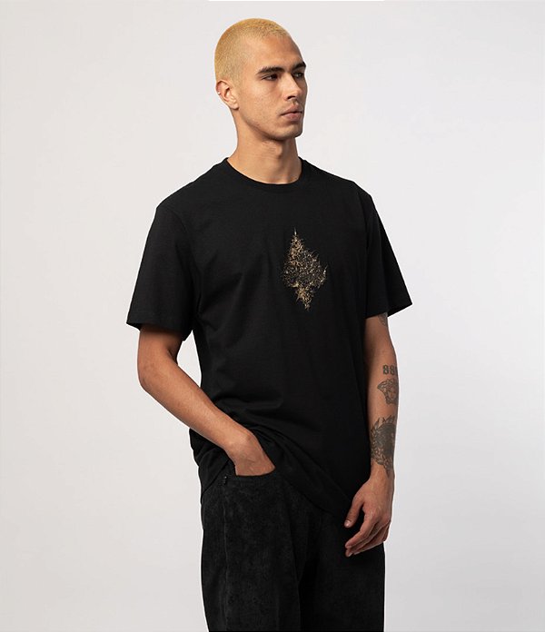 CAMISETA MCD REGULAR ESPADA ESPINHOS - PRETA