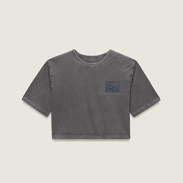 Camiseta Vans feminina MTE Wildthorn Reflective Boxy - Importada