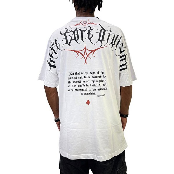 CAMISETA MCD ESPECIAL CALIGRAFITTI LOGO - BRANCA