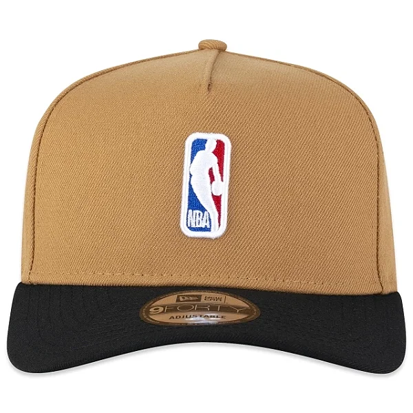 Boné New Era 9FORTY A-Frame NBA Institutional Style - KAki