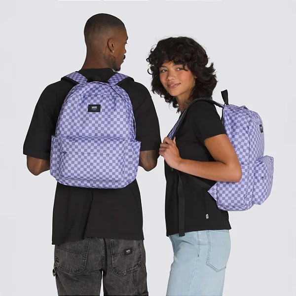 Mochila Vans Old Skool Chek Purple Haze