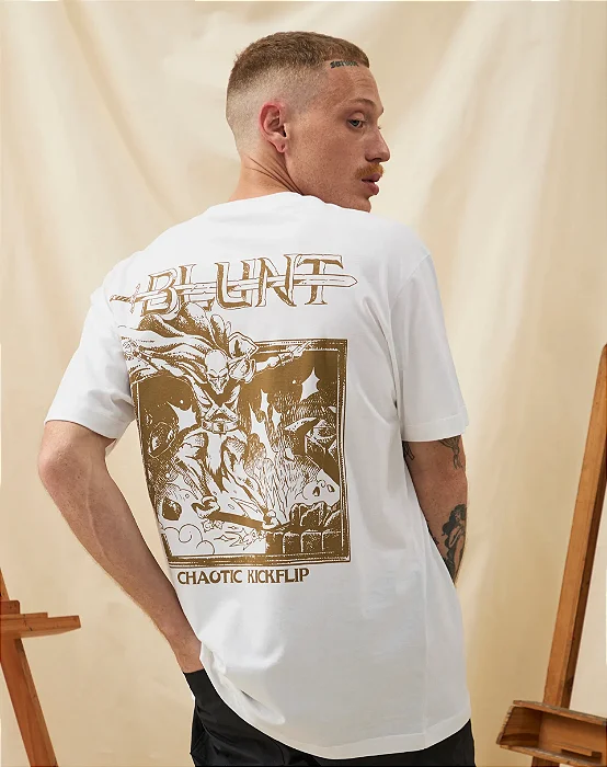 Camiseta Blunt Goblin B - Branca