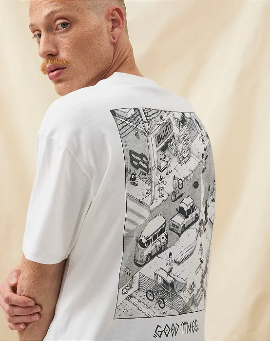 Camiseta Blunt City - Branca