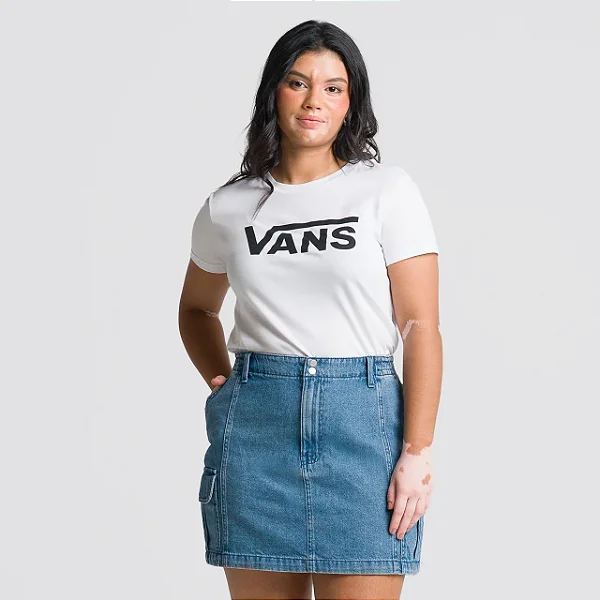 Camiseta Vans Flying V Crew White