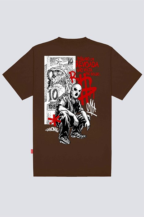 Camiseta Chronic BIG 4274 Volta - Marrom