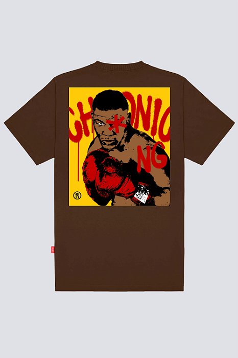CAMISETA CHRONIC 4191 TISON - MARROM