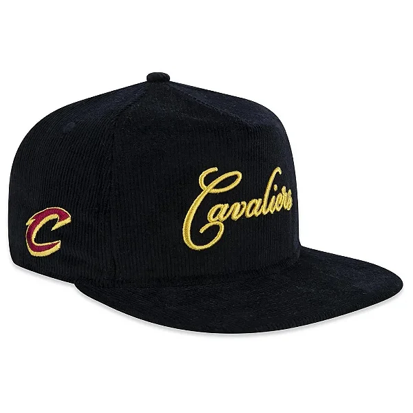 Boné New Era The Golfer Cleveland Cavaliers Core NBA - Preto