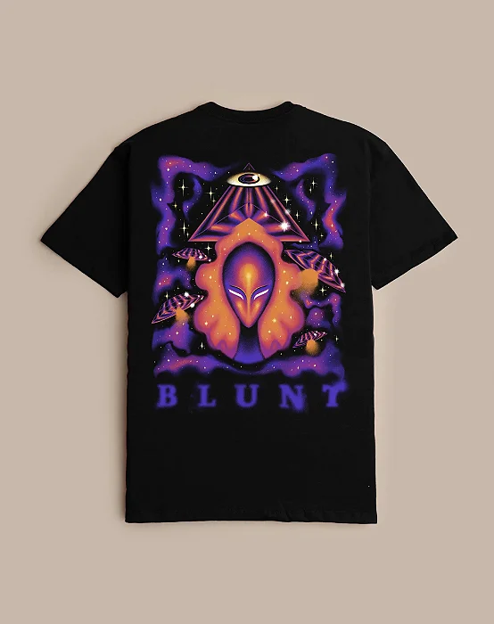 Camiseta Blunt Stargate Basics- Preto