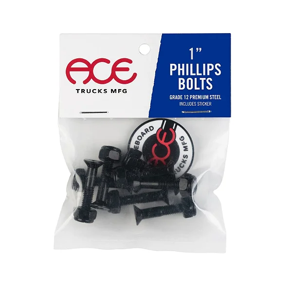 Parafuso Base Ace Bolts Phillips 1" - Importado