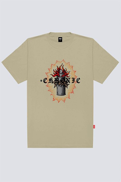 Camiseta Chronic 4176 - Caqui (Tamanho Big)