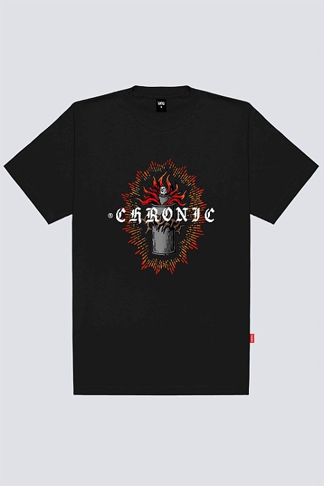 Camiseta Chronic 4176 - Preta (Tamanho Big)