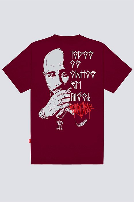 Camiseta Chronic 4203 Big - Vinho