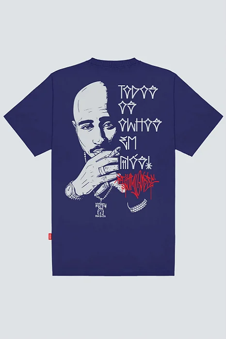 Camiseta Chronic 4176 - Marinho (Tamanho Big)