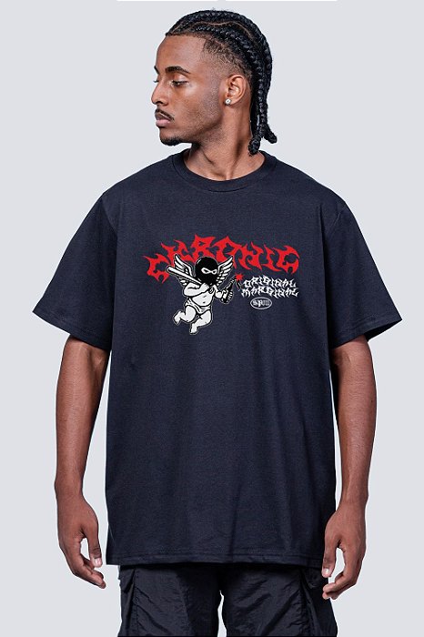 Camiseta Chronic 4355 - Preta
