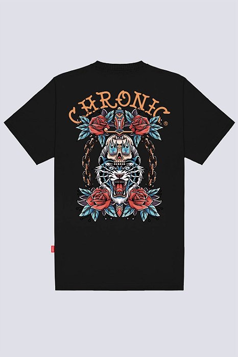 Camiseta Chronic 4375 - Preta