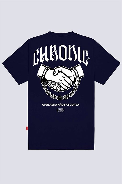 Camiseta Chronic 4378 Palavra - Marinho