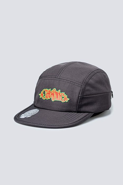 Boné Chronic Five Panel 190 - Preto/Preto