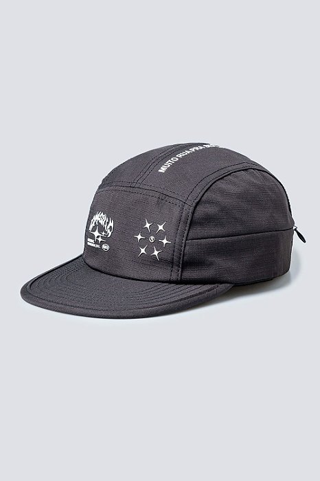 Boné Chronic Five Panel 186 Star - Preto