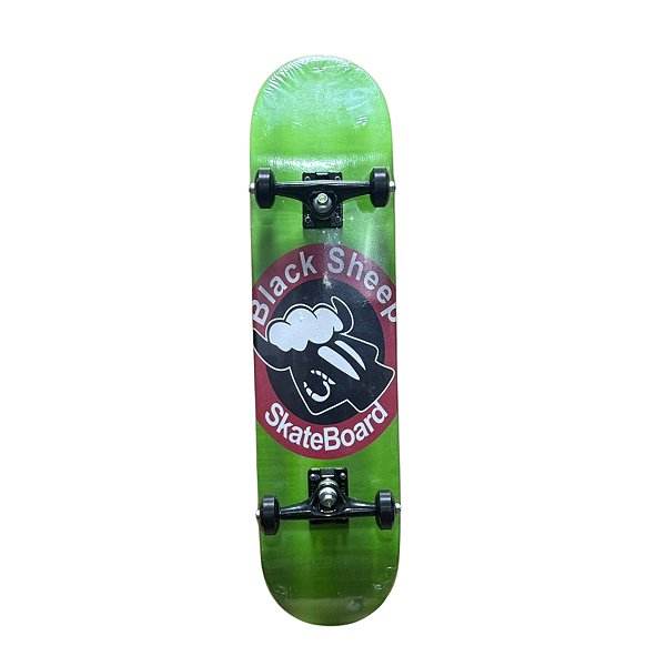 Skate Black Sheep Logo Green - Iniciante Pro