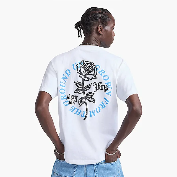 CAMISETA VANS GROWN FROM THE GROUND UP SS WHITE