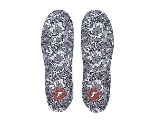 PALMILHA FOOTPRINT KINGFOAM ORTHOTICS FLUIDX ELITE PRO WHITE CAMO