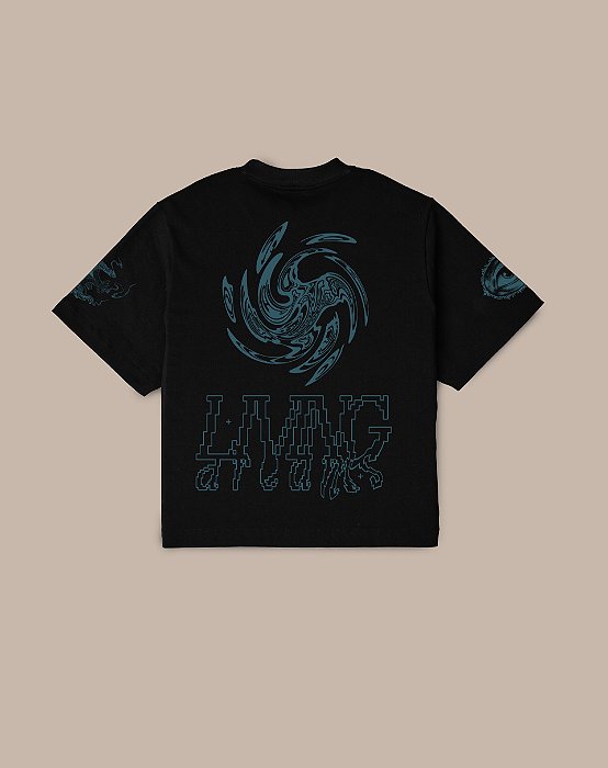 Camiseta Blunt Boxy Drifto - Preto