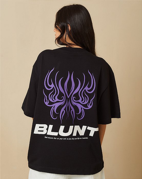 Camiseta Blunt Boxy Prime - Preto