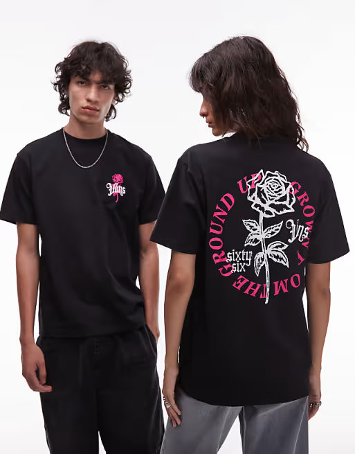 CAMISETA VANS GROWN FROM THE GROUND UP SS BLACK