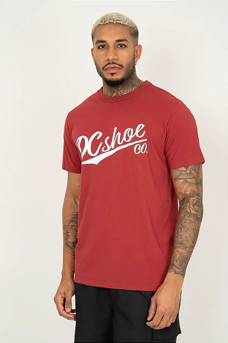 Camiseta DC Shoes M/C Substitute Vermelho