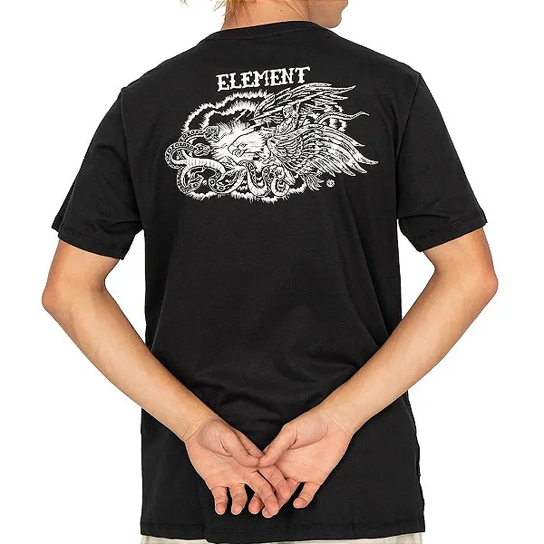 Camiseta Element Zeus - Preto