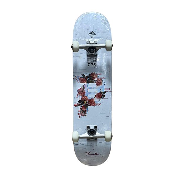 SKATE Primitive MONTADO White Flowers - IMPORTADO