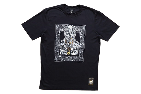 CAMISETA DRAMA Skull Gangs - Preta
