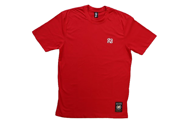 CAMISETA DRAMA BÁSICA VERMELHA DR