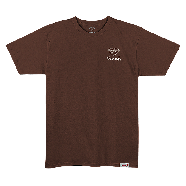 Camiseta Diamond Small Og Sing - Chocolate