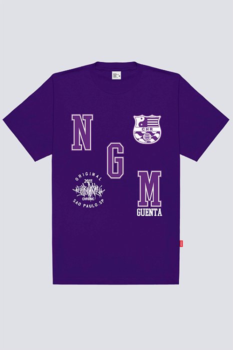 Camiseta Chronic 4584 N.G.M- ROXA