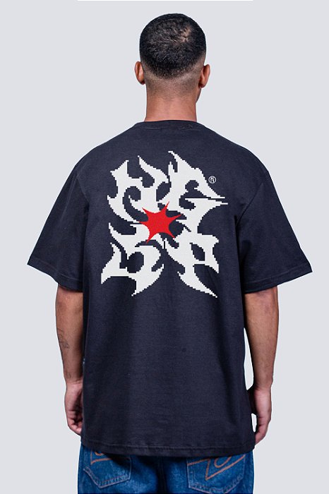 Camiseta Chronic 4353 Gangs - Preta