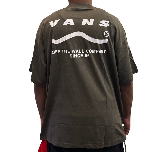 Camiseta Vans Determined ss Coal Brown