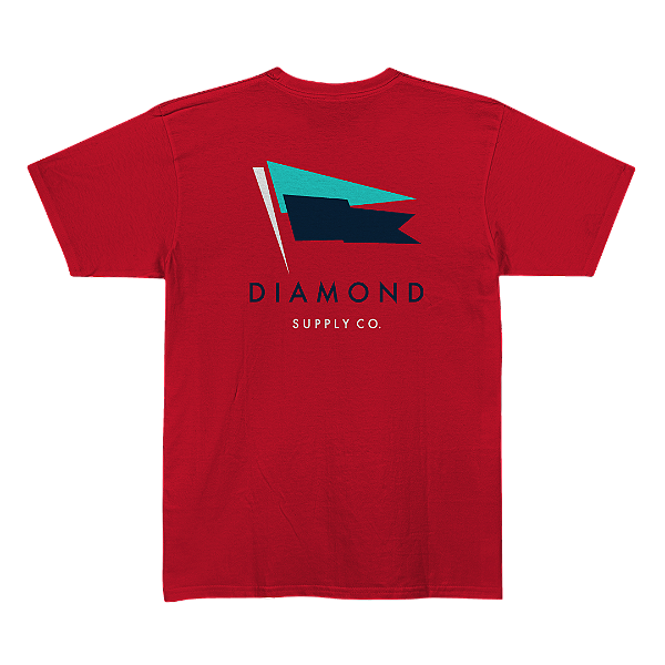 Camiseta Diamond Yacht Flag - Red