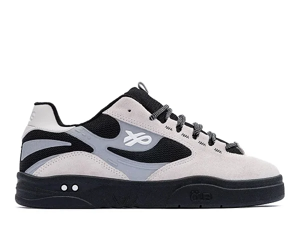 Tênis OUS Fluente GTX Prt Branco Preto Essencial