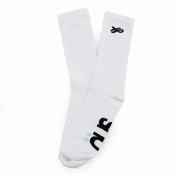 Meia Ous Fili Suspenso Cano Longo - Branca