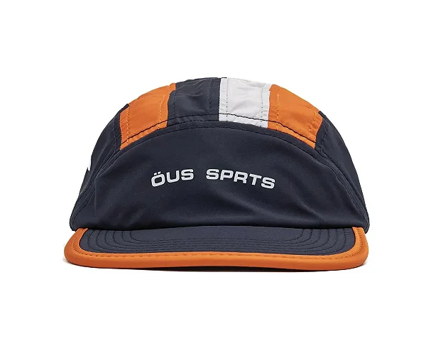 Boné Ous Listras SPRTS Azul/Laranja
