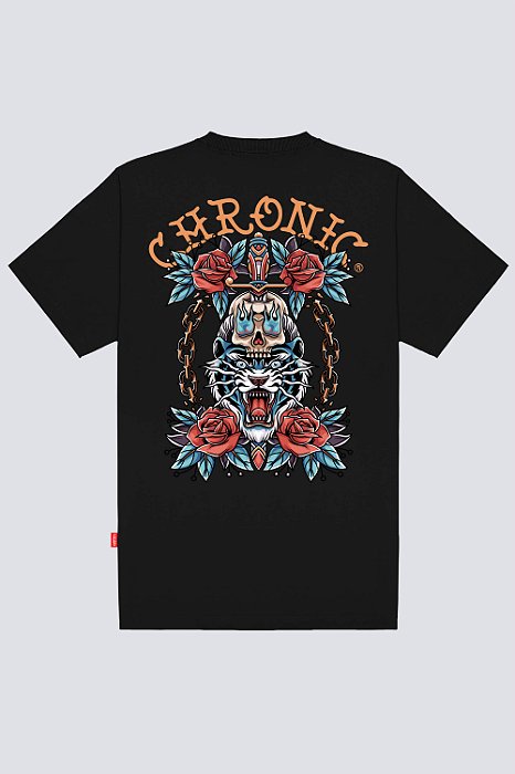 Camiseta Chronic Oversized 4375 Preta