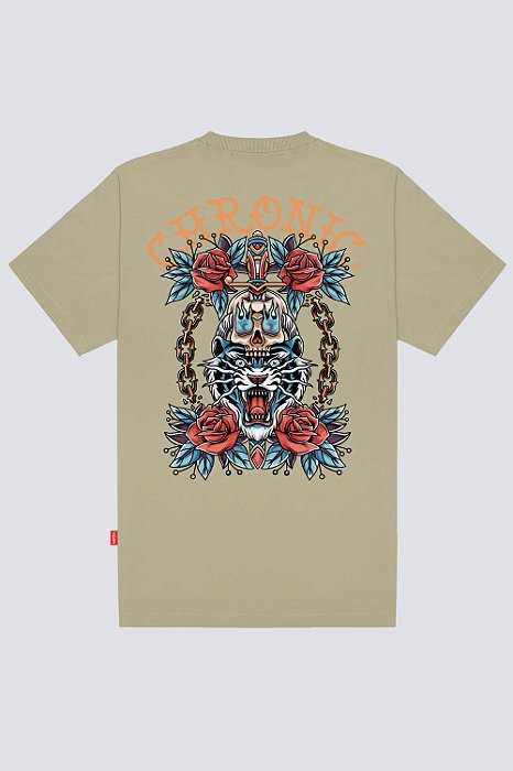 Camiseta Chronic Oversized 4375 Kaki