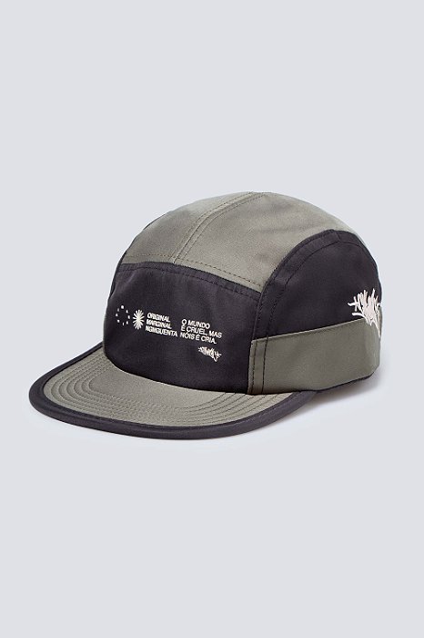 BONÉ CHRONIC FIVE PANEL 2025 -199 GREEN/BLACK